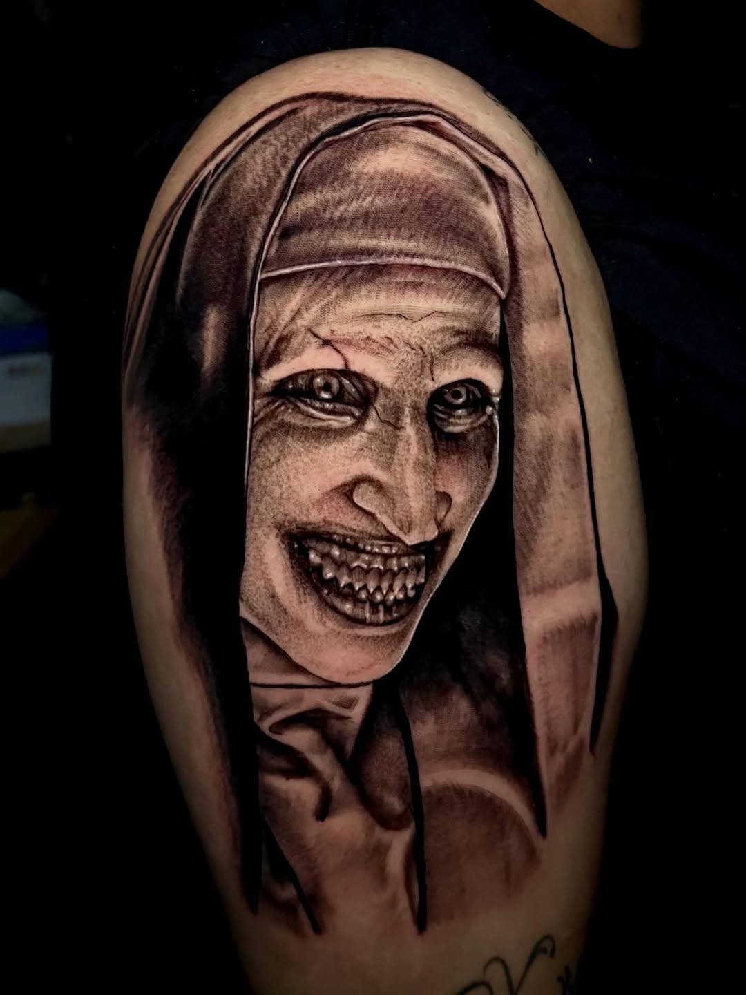Tattoo by @morgue_ink โ realism, dark_realism