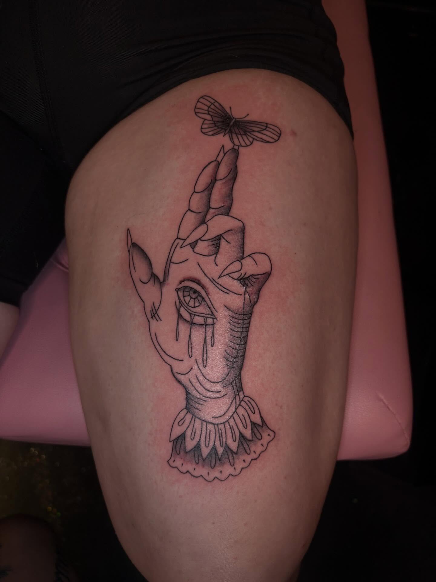 Tattoo by @lextattooos — realism, dark_realism