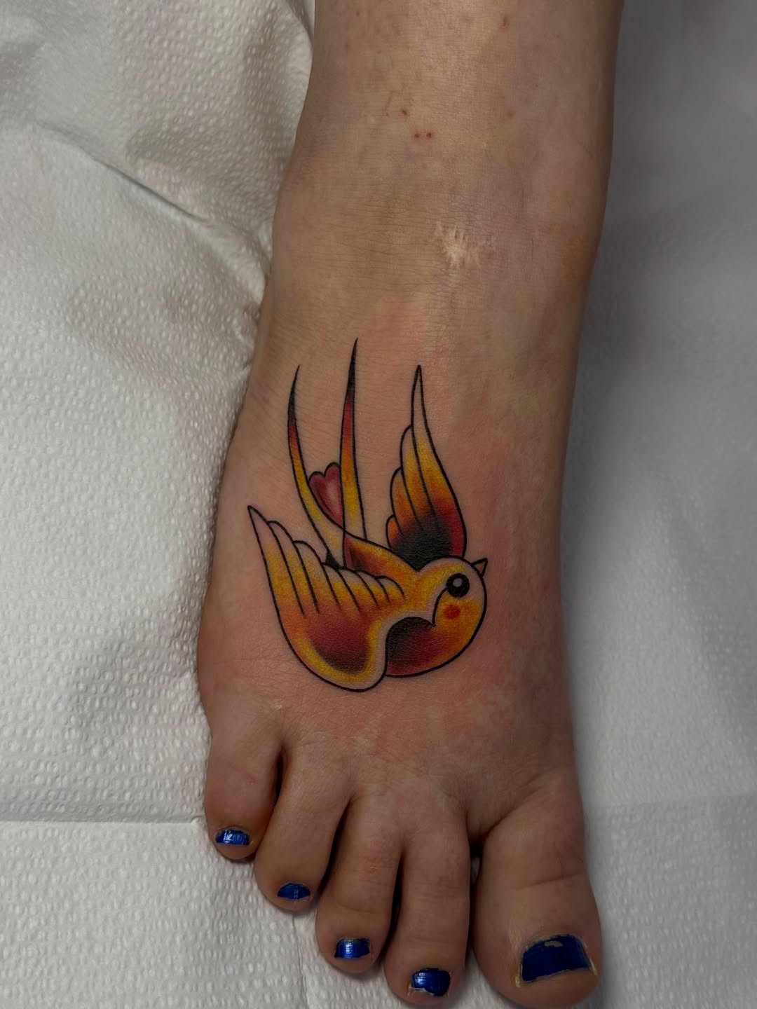 Tattoo by @rad.bananza — american_traditional