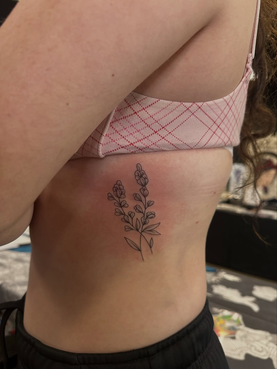 Tattoo by @rad.bananza — fine_line