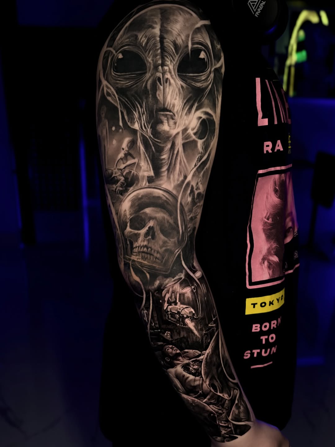 Tattoo by @armandius777 — realism, black_and_grey