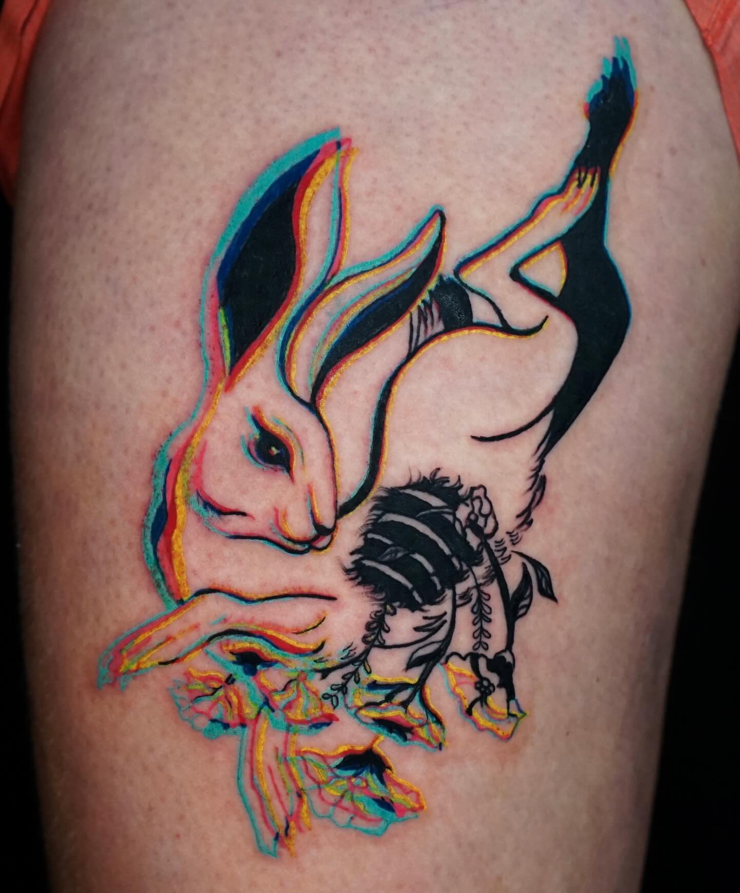 Tattoo by @nyahzul — new_school, surrealism