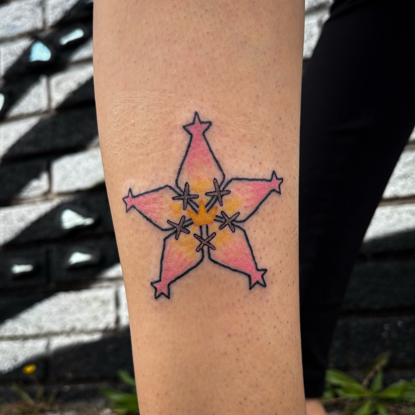 Tattoo by @smellsrotten — geometric