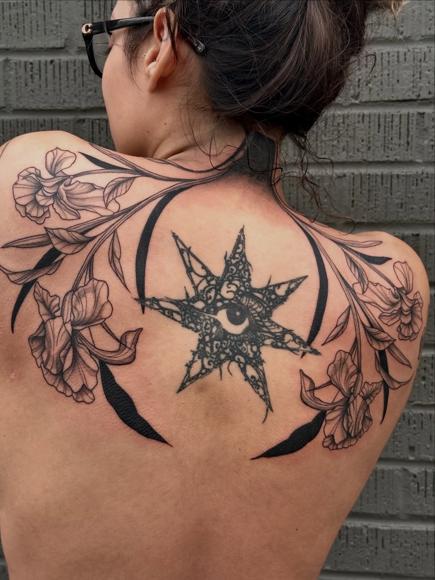 Tattoo by @fathertats โ black_and_grey, geometric