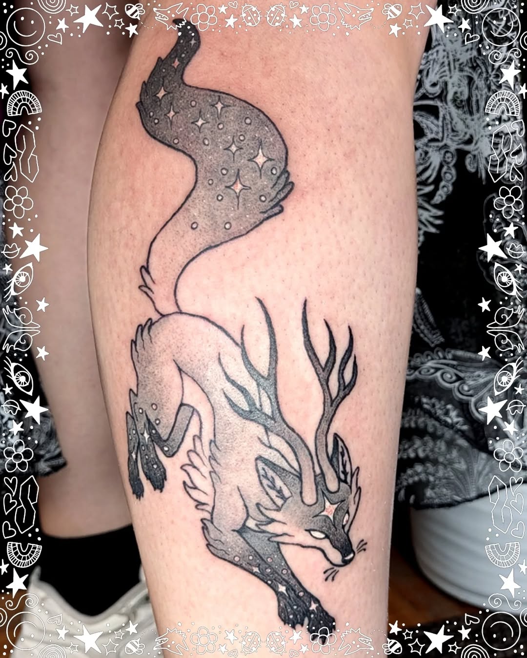 Tattoo by @abbyruoktattoo — fine_line, black_and_grey