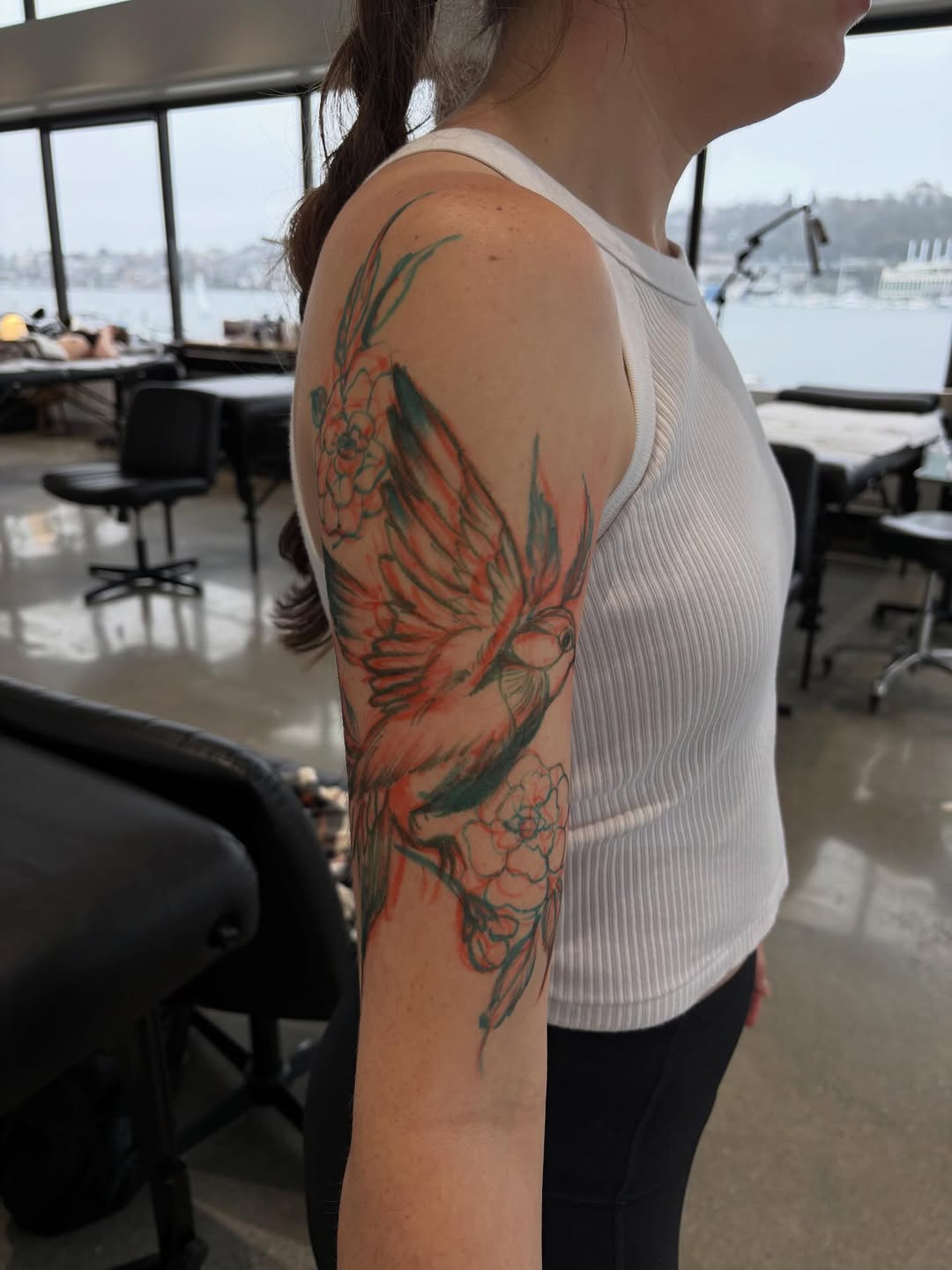 Tattoo by @haileypaetztattoos — fine_line, illustrative