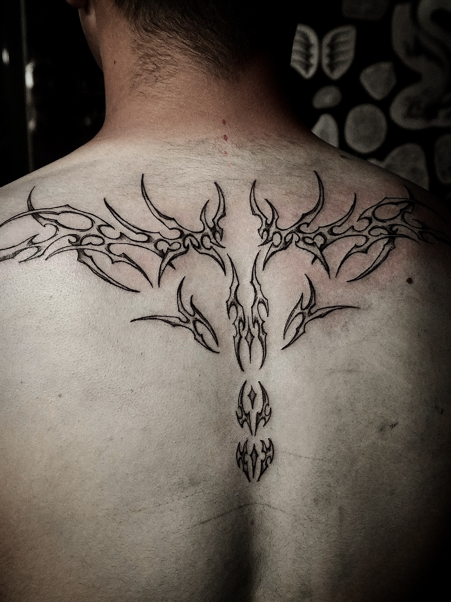 Tattoo by @hoodyink — tribal