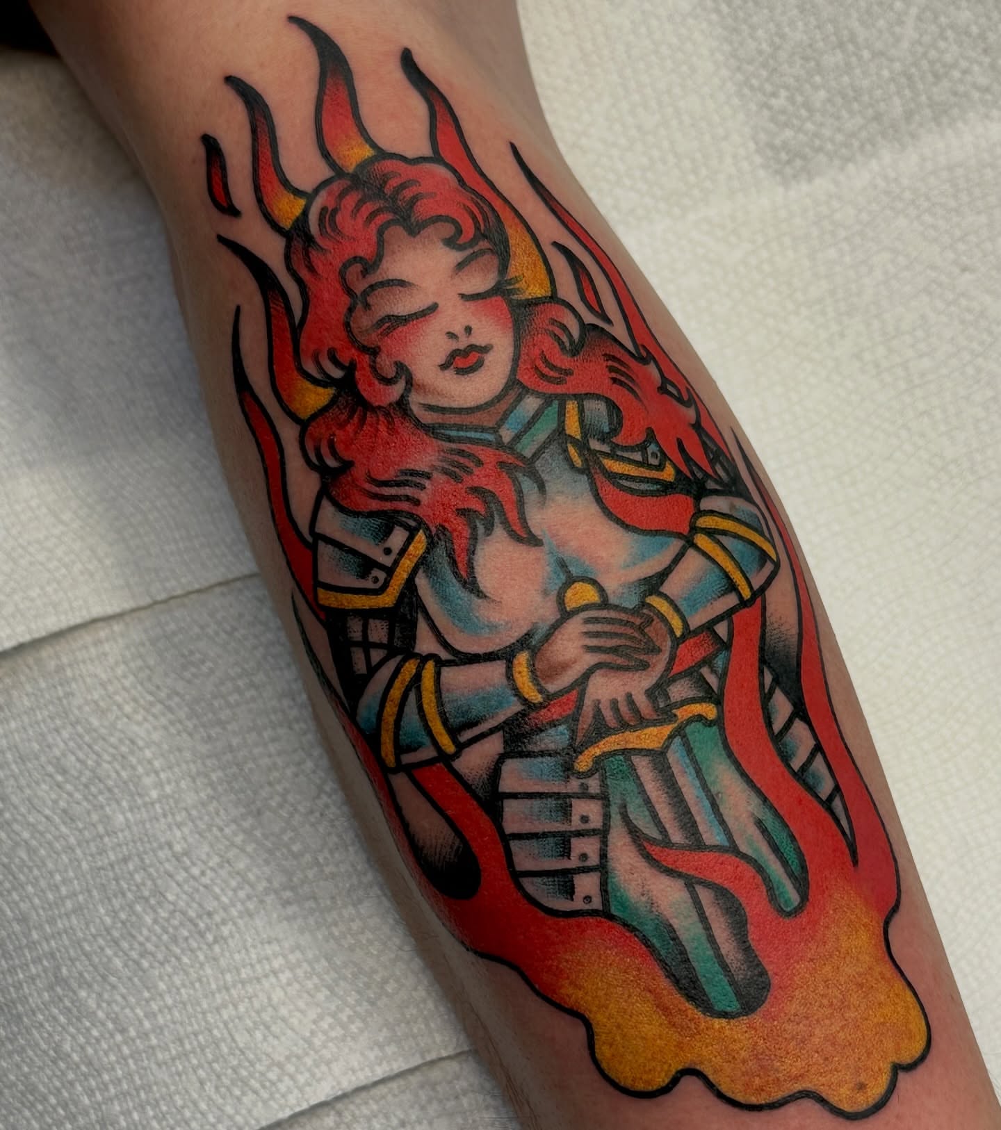 Tattoo by @bonhommetattoo — american_traditional