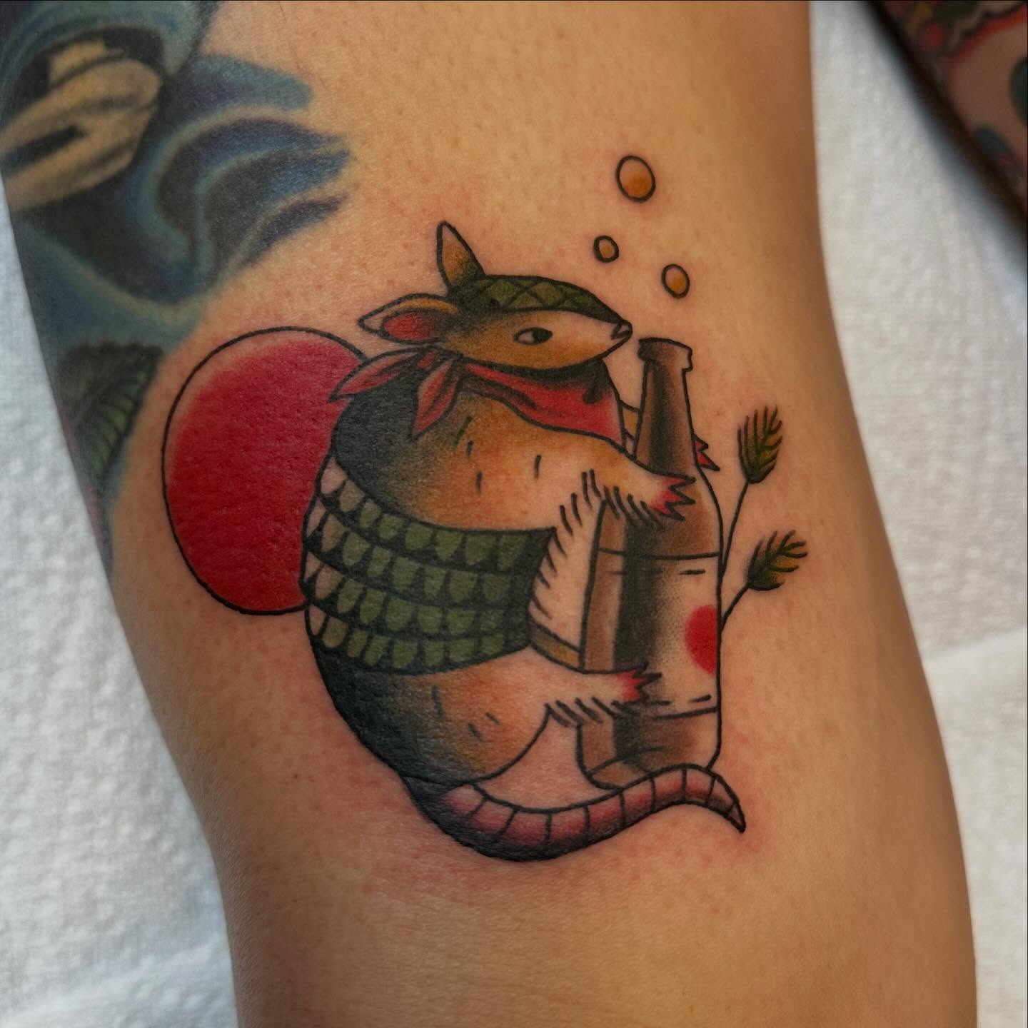Tattoo by @gloomybugz — american_traditional