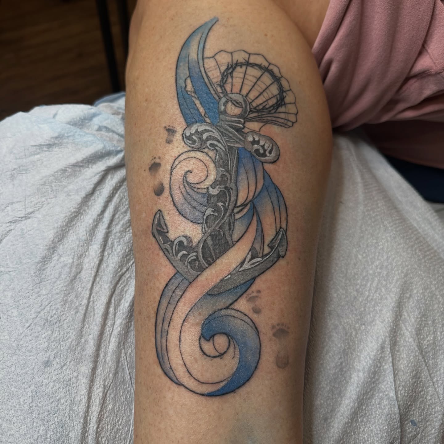 Tattoo by @chrisdoyletattoos — new_school, ornamental