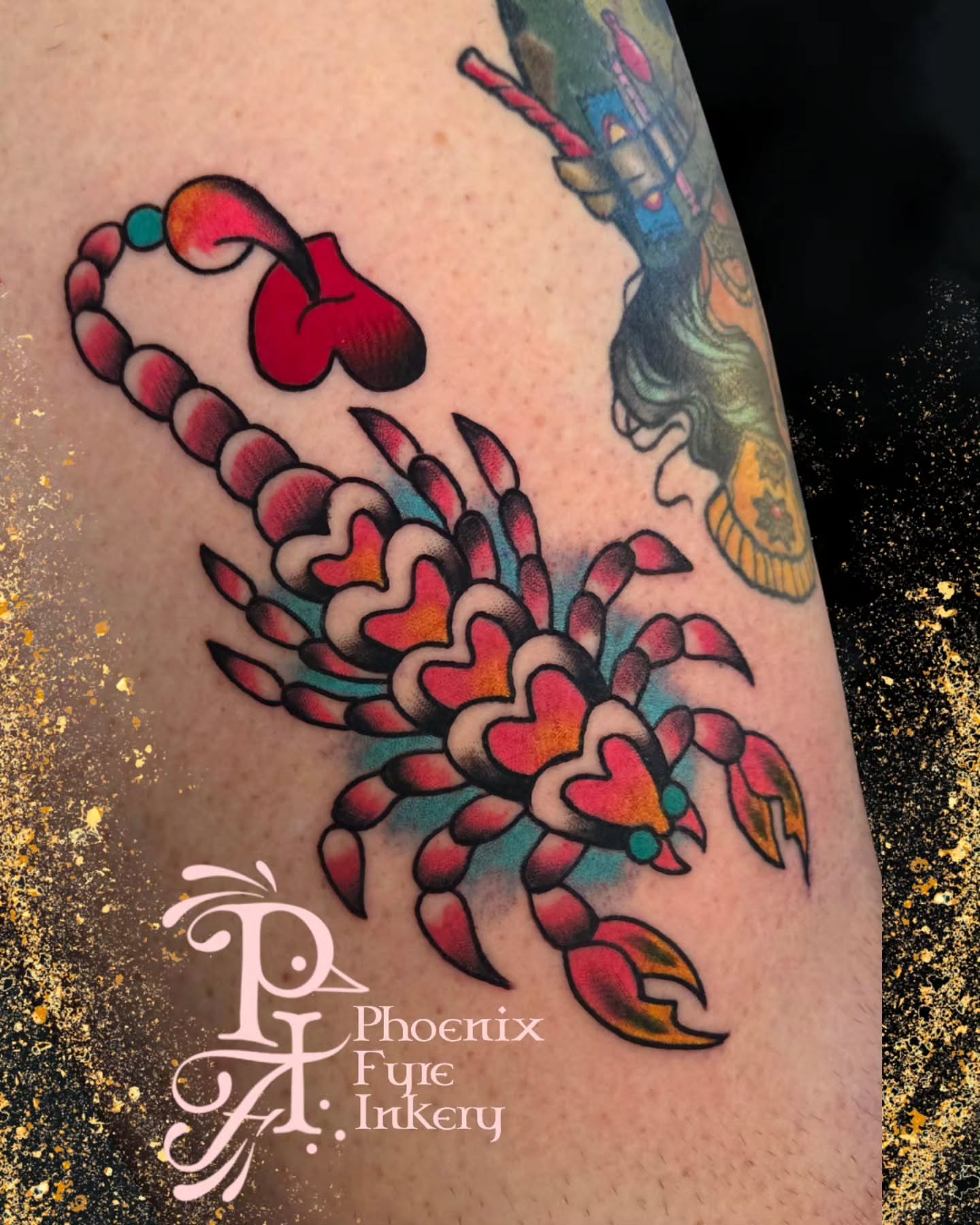 Tattoo by @phoenixfyreinkery — american_traditional