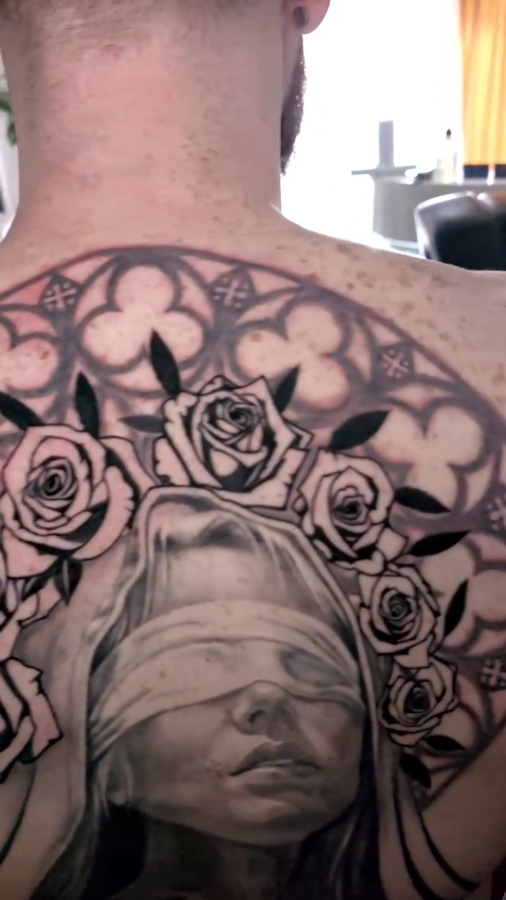 Tattoo by @inkbyrain — realism, black_and_grey
