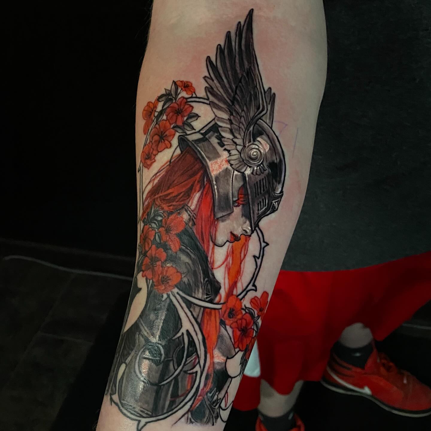 Tattoo by @tattooartist_dano — watercolor, anime