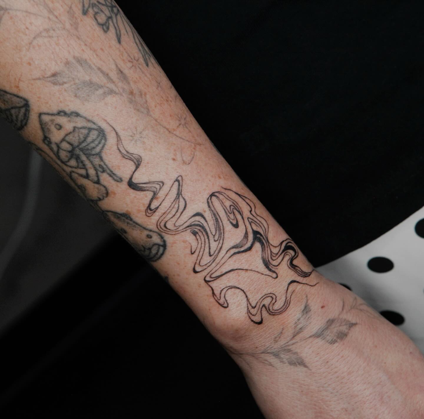 Tattoo by @livlaughtats — black_and_grey