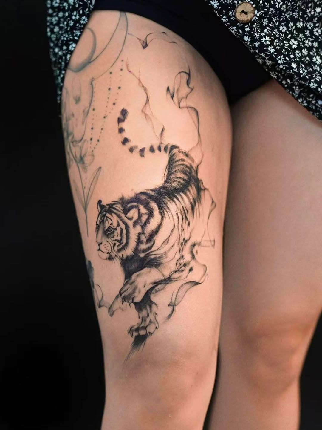 Tattoo by @baronart_david — realism, black_and_grey