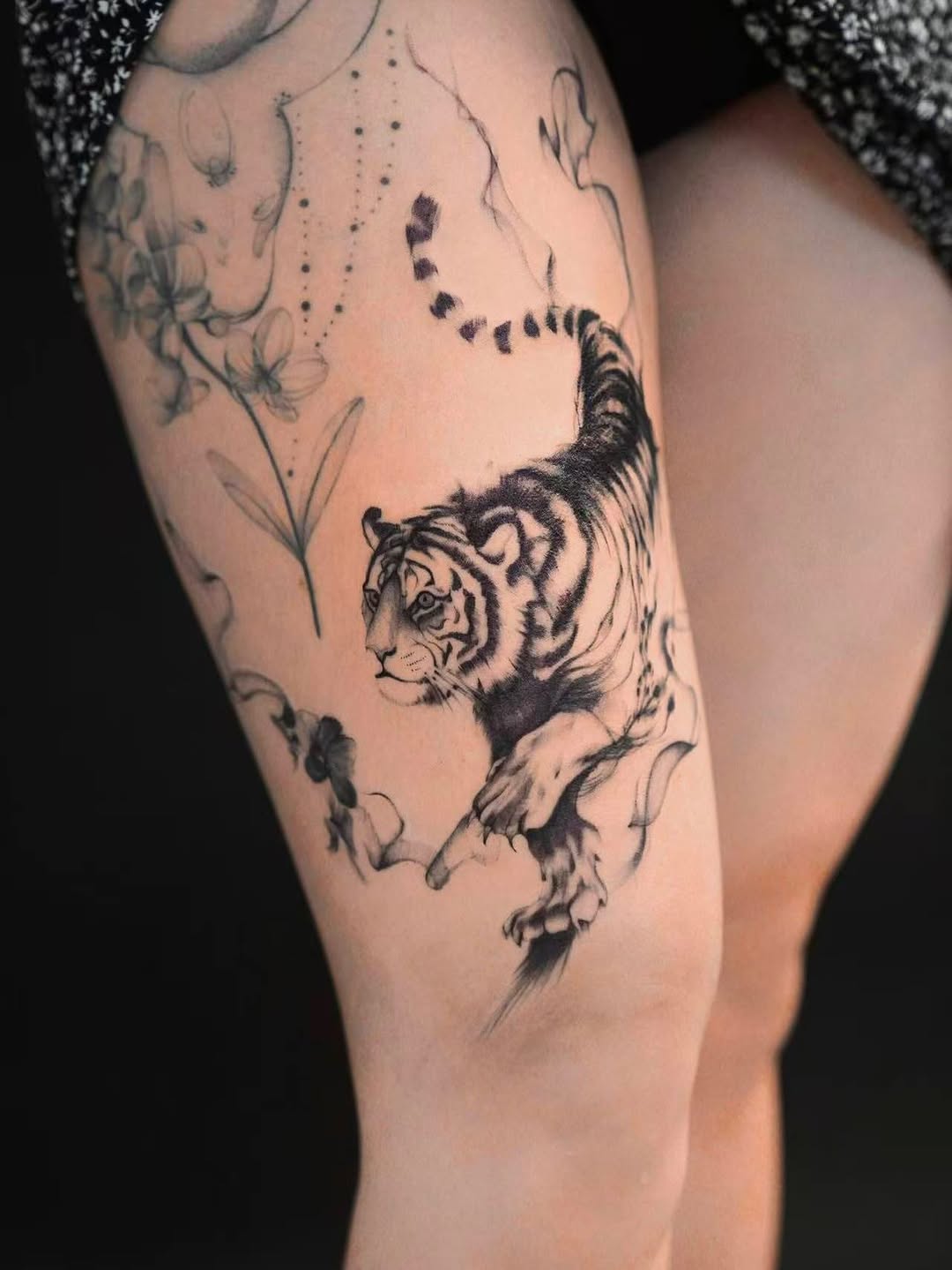 Tattoo by @baronart_david — realism, black_and_grey