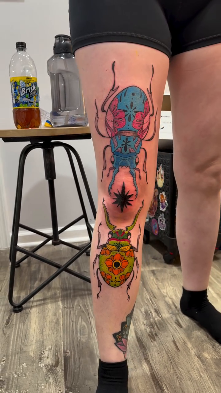 Tattoo by @honeysucktattoo — neo_traditional, blackwork