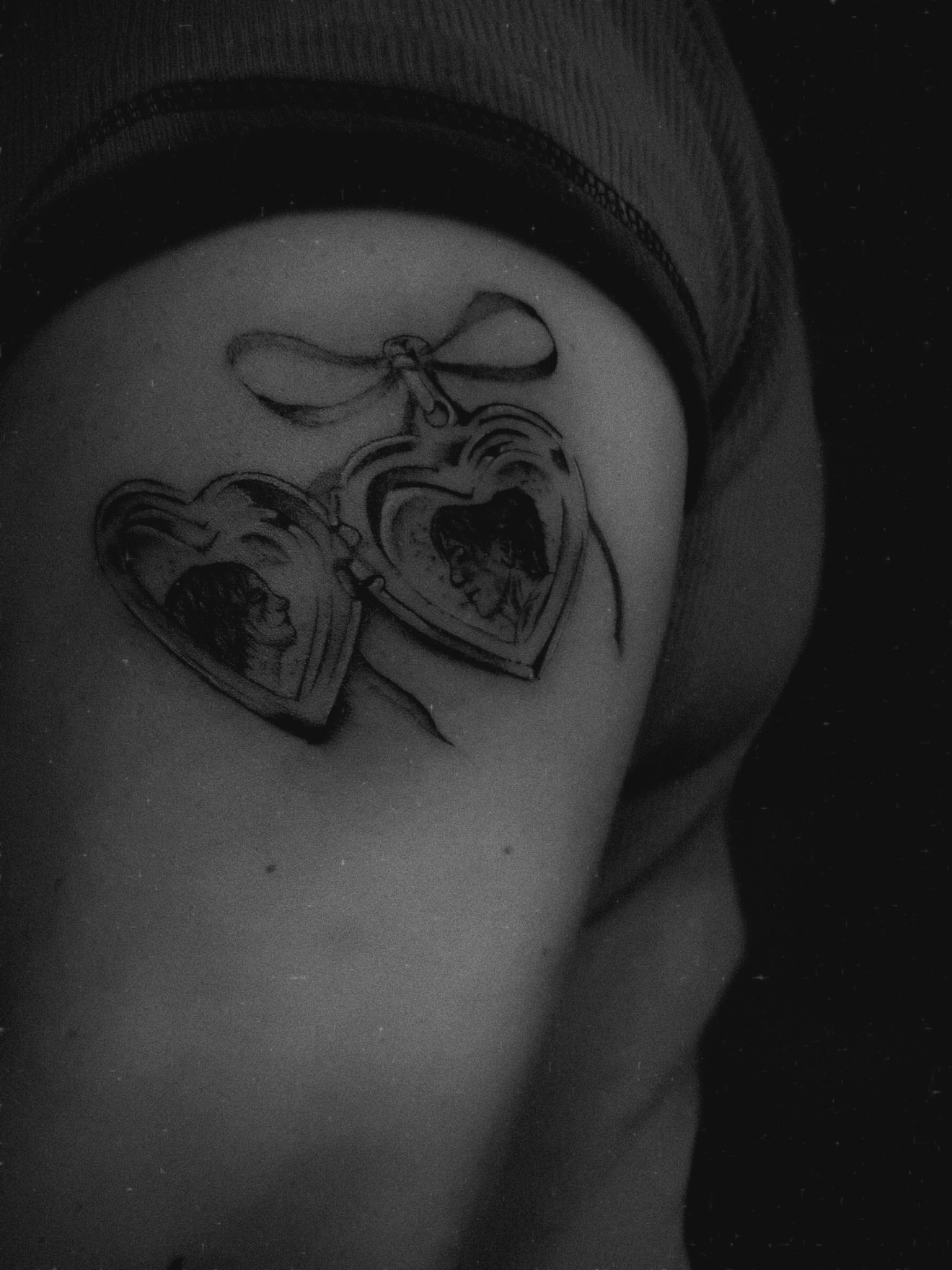 Tattoo by @emogirlink โ black_and_grey