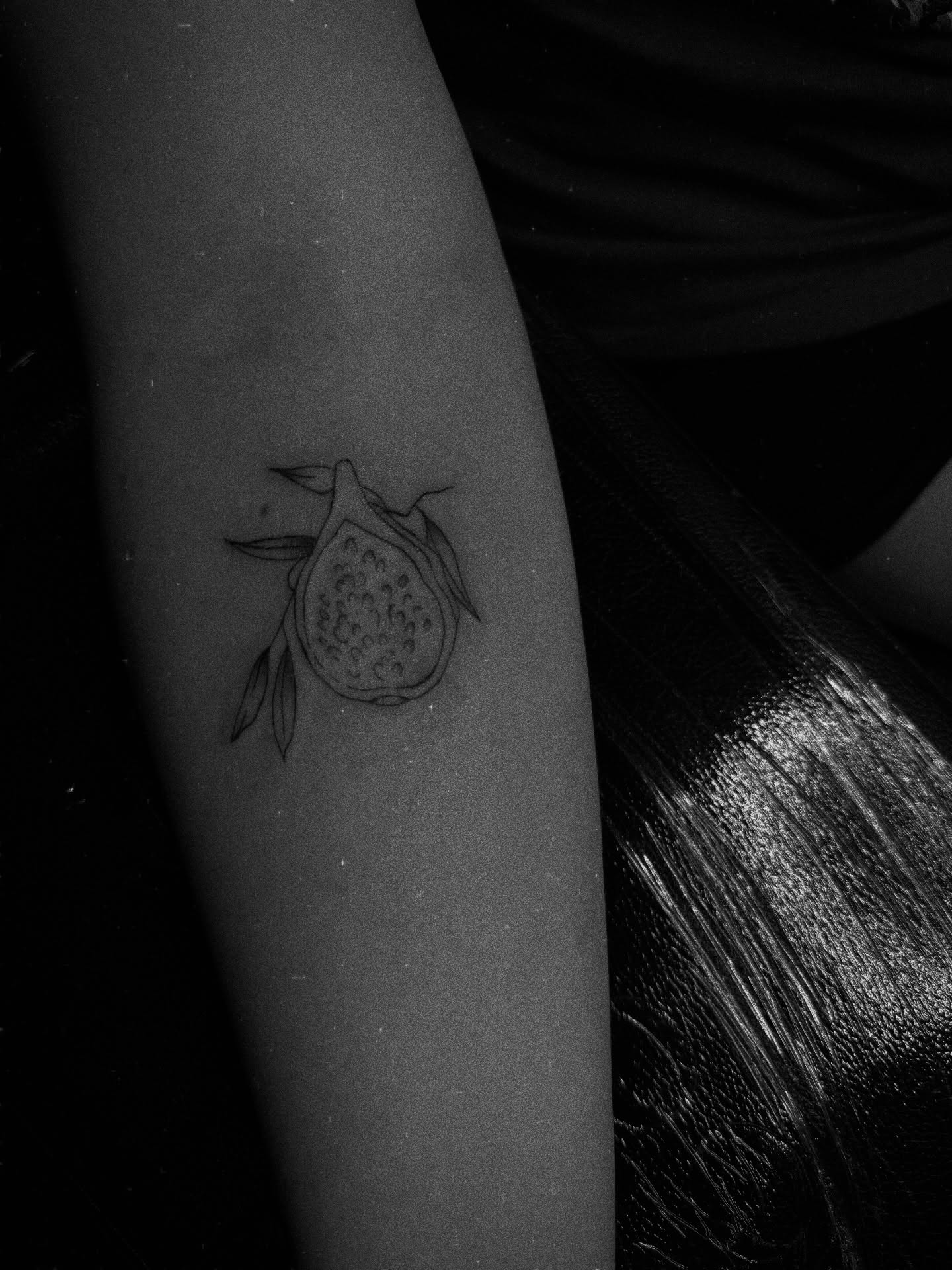 Tattoo by @emogirlink โ black_and_grey