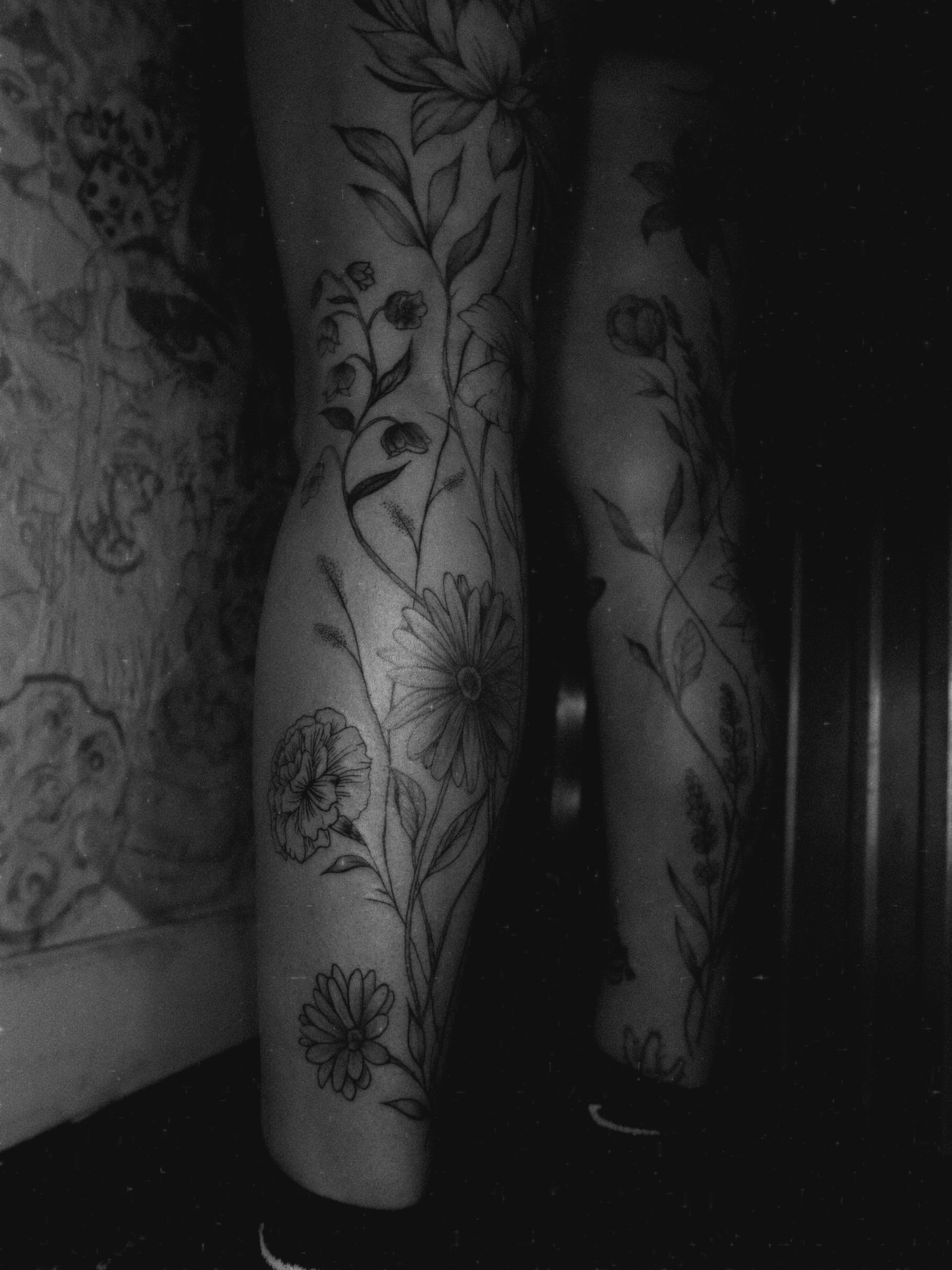 Tattoo by @emogirlink โ black_and_grey