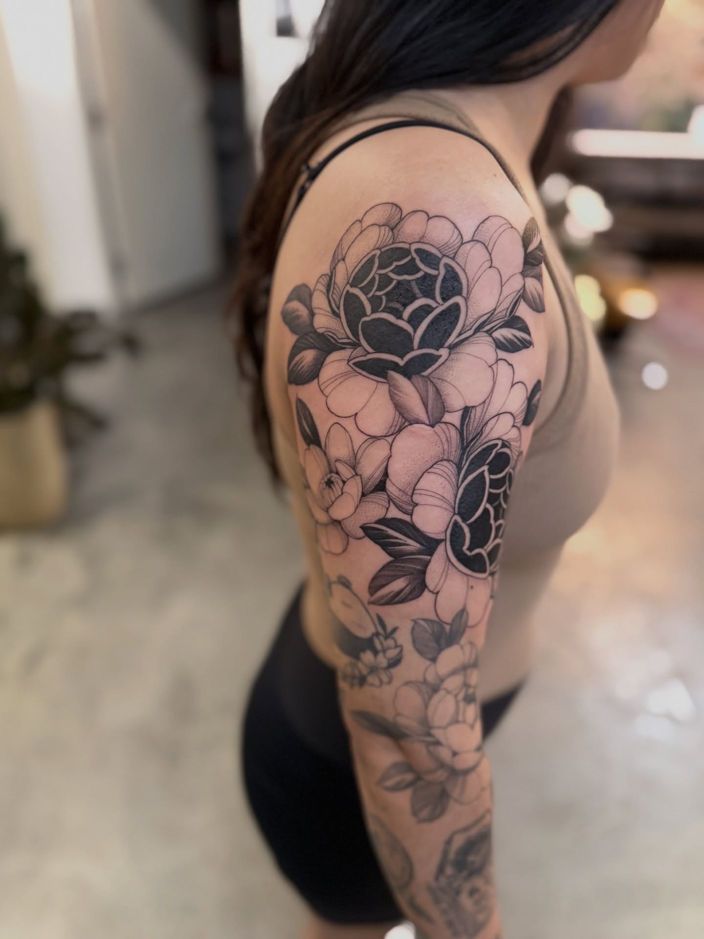 Tattoo by @miketa_tattoo — black_and_grey