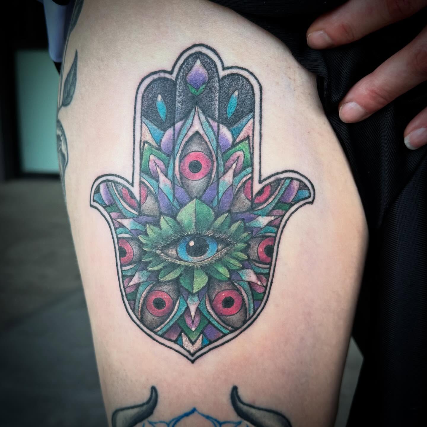 Tattoo by @charlestrujillo — geometric
