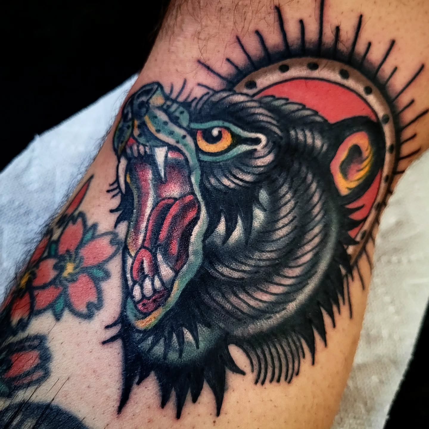 Tattoo by @werexwolf — american_traditional