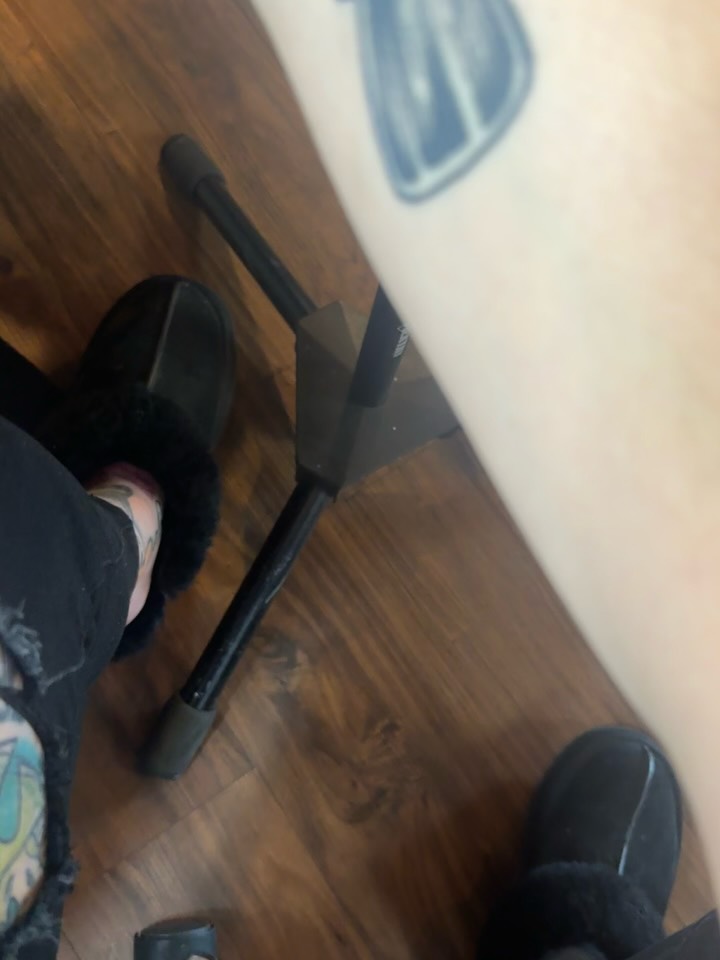 Abstract pattern dotwork tattoo on the forearm by Teagan Rachel, Millcreek, Utah
