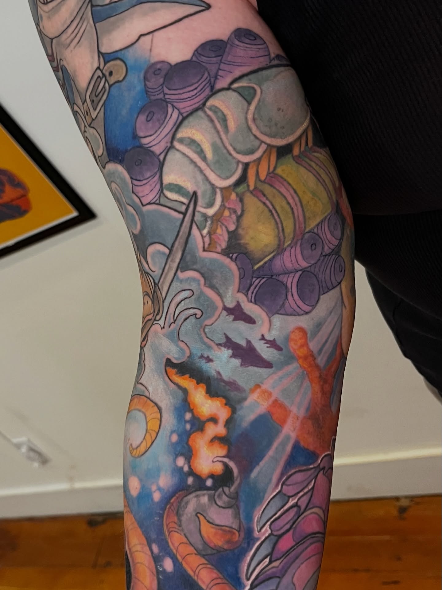 Tattoo by @madbowen.tattoos — new_school, illustrative