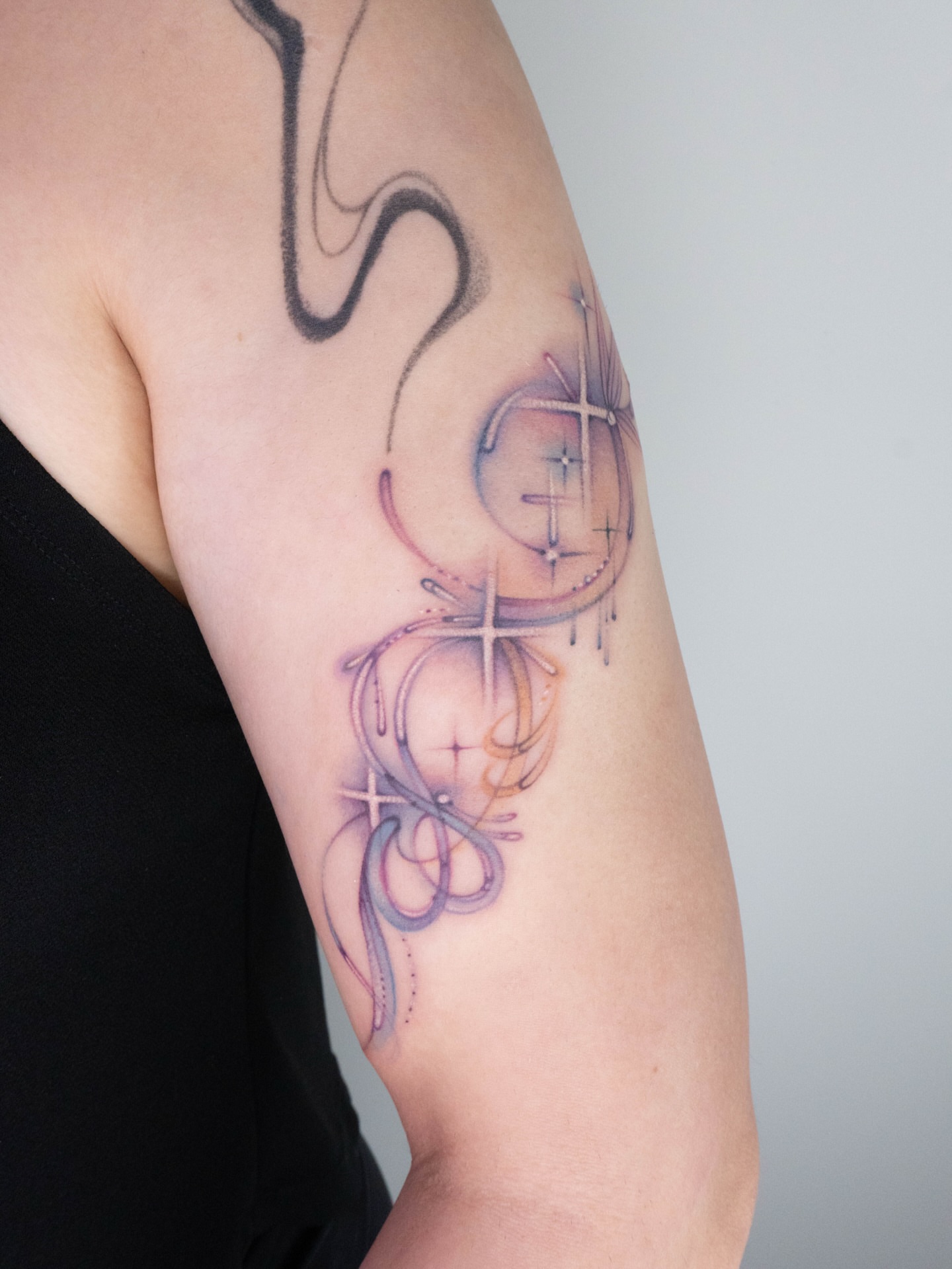 Tattoo by @gracillustrates — new_school, dotwork