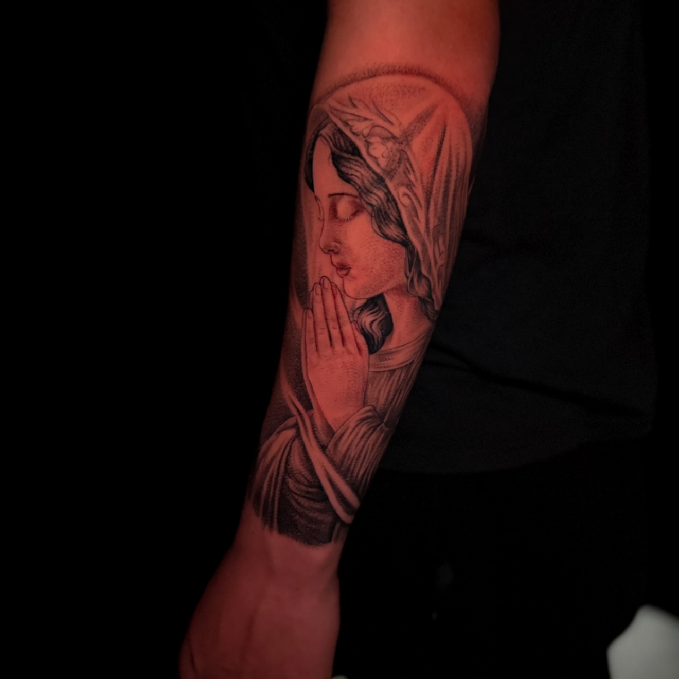 Tattoo by @chicanatattoos — realism, black_and_grey