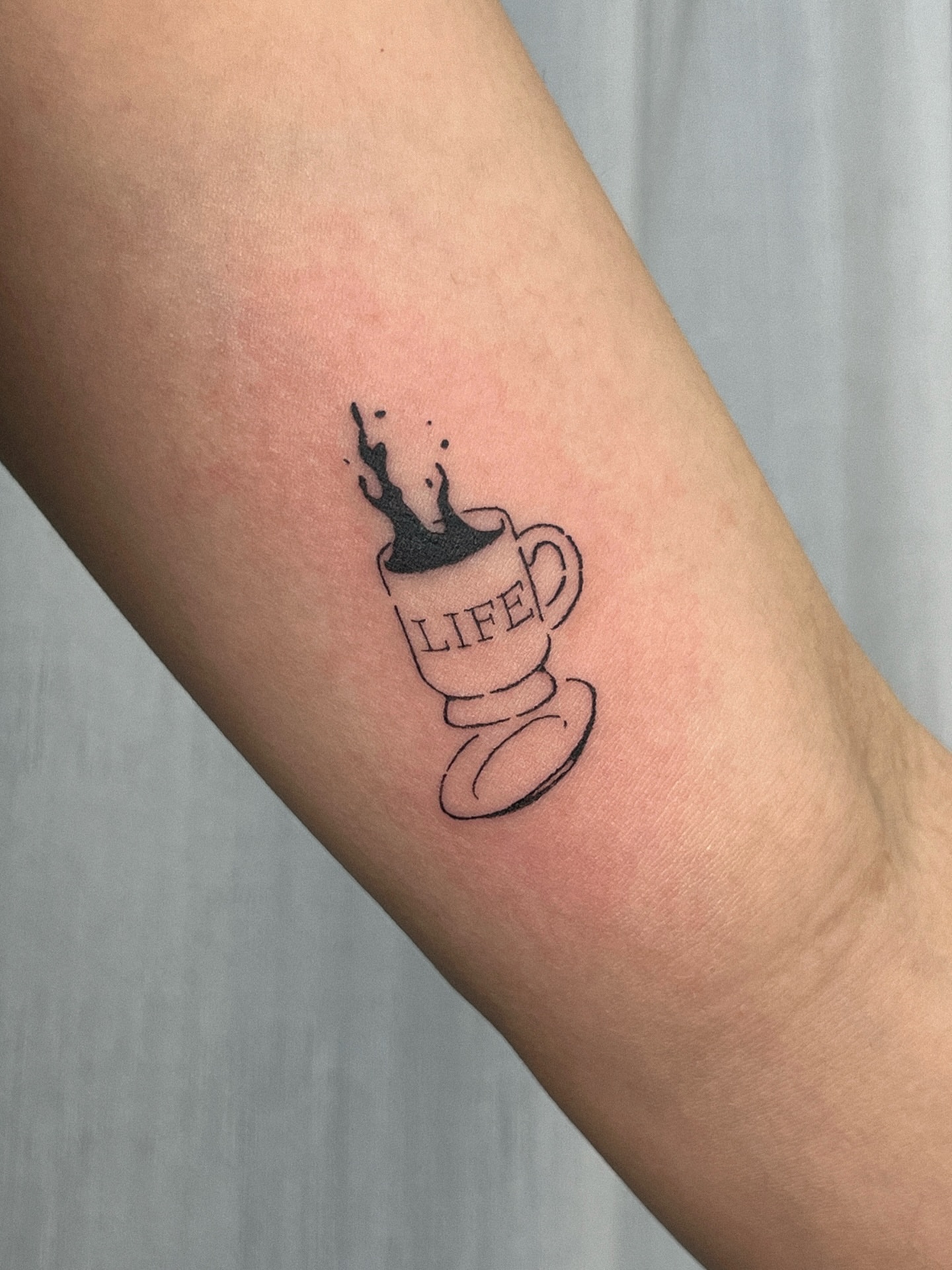 Tattoo by @555museum — black_and_grey