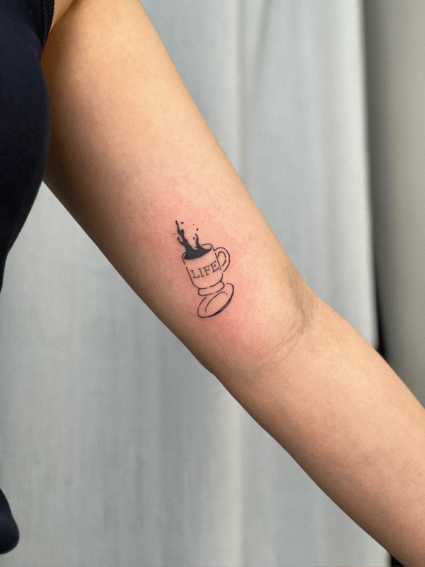 Tattoo by @555museum — dotwork