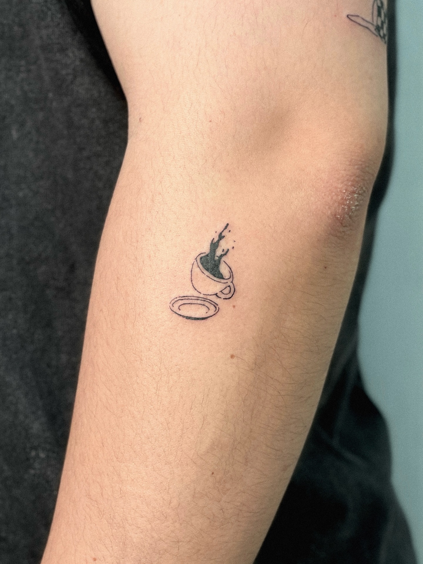 Tattoo by @555museum — minimalist