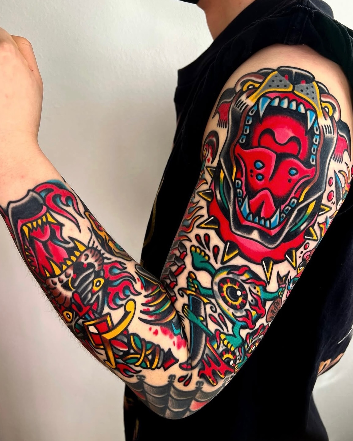 Tattoo by @homoo_tattooer — american_traditional