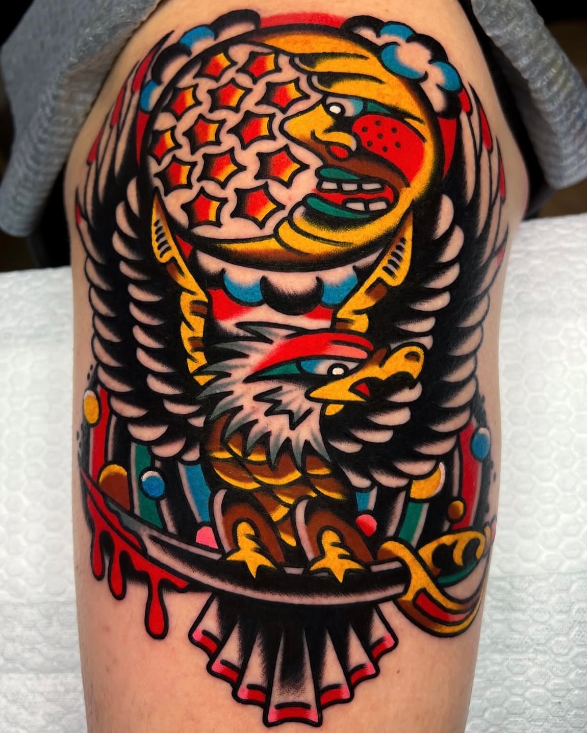 Tattoo by @homoo_tattooer — american_traditional