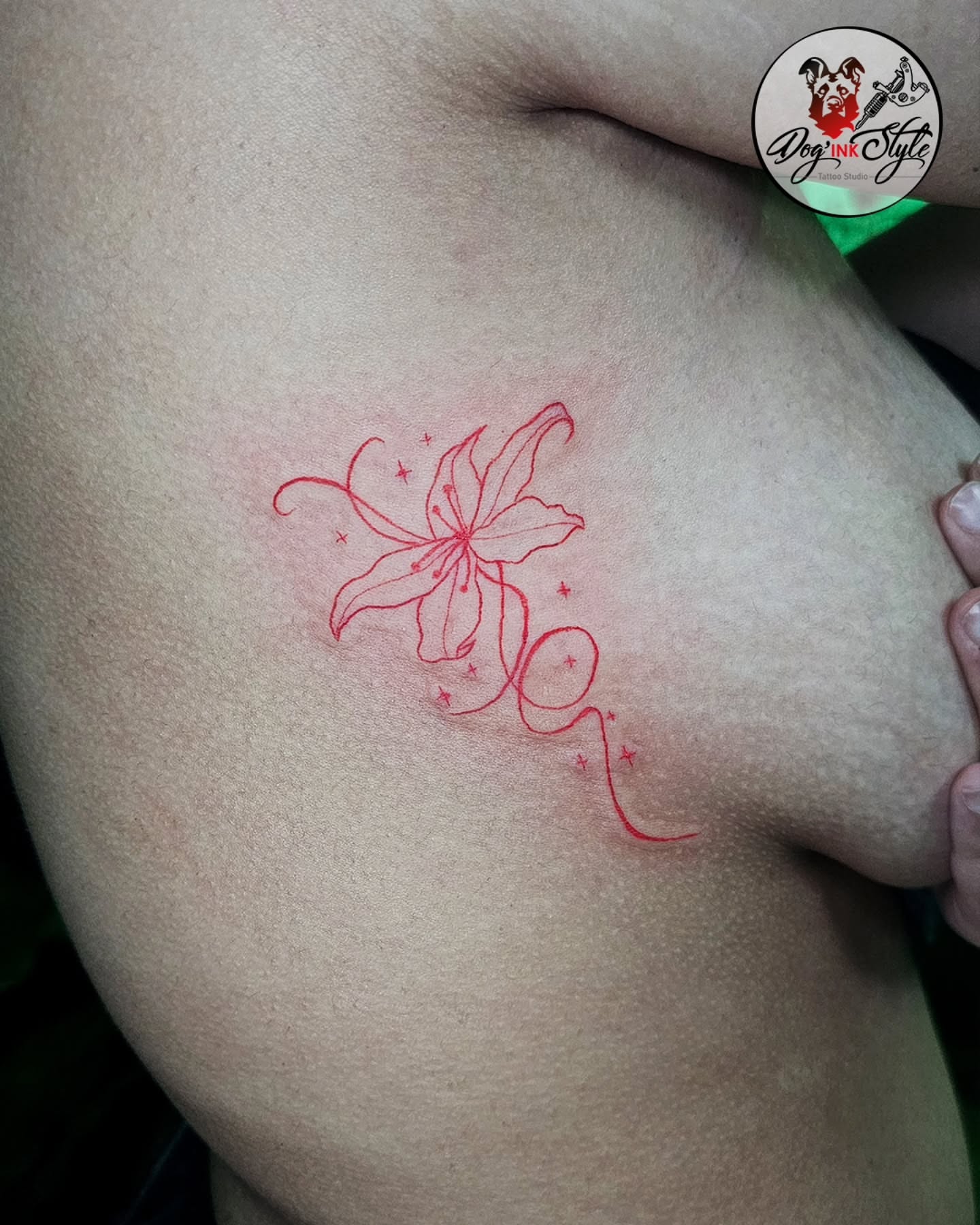 Tattoo by @dog_ink_style β fine_line