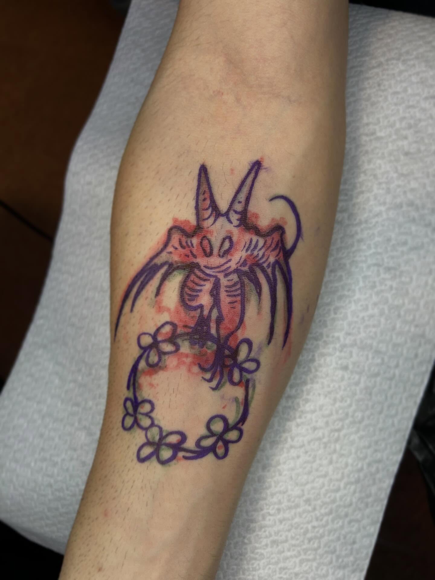Tattoo by @da.voide_tattoo — dotwork