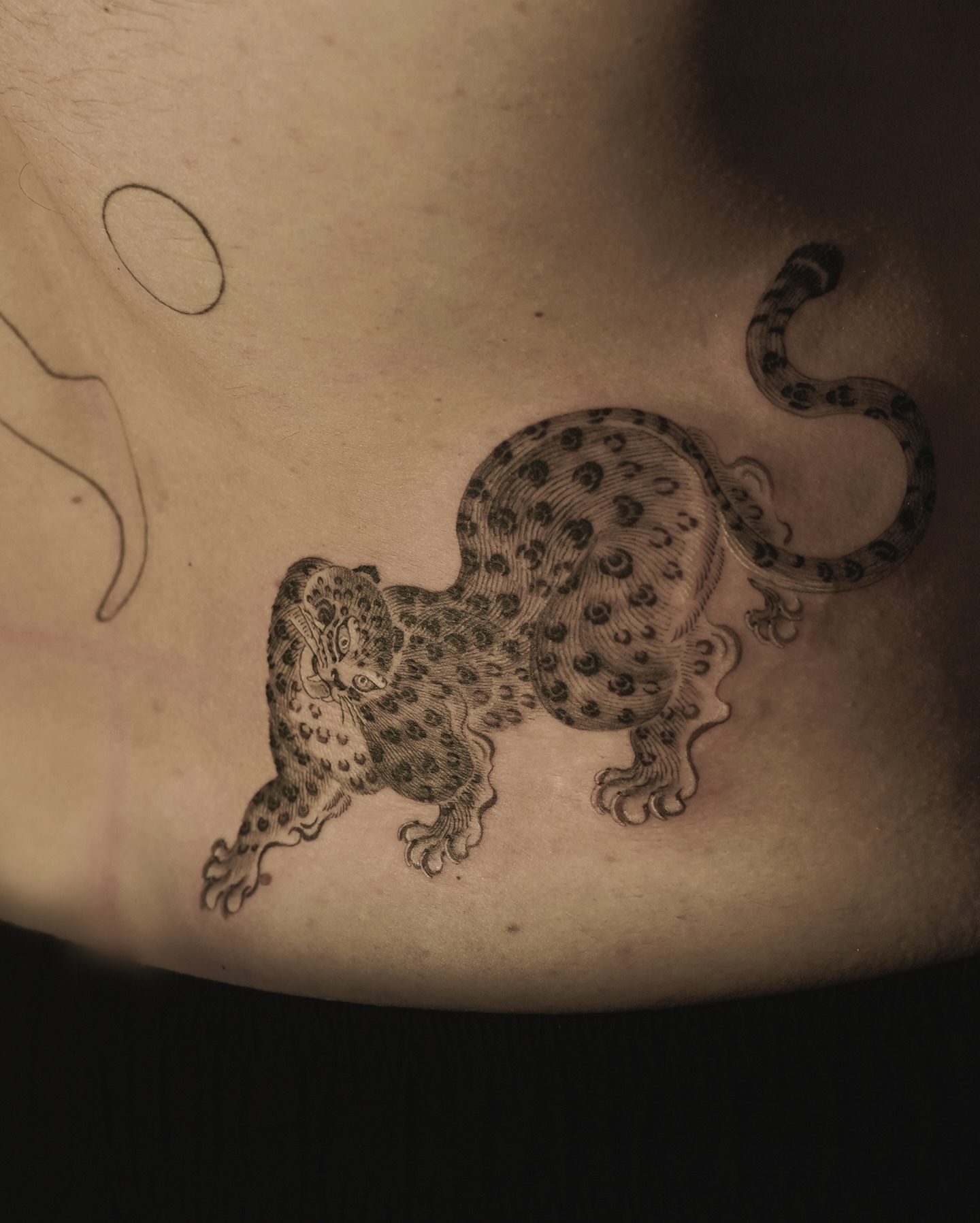Tattoo by @think_tatt — black_and_grey