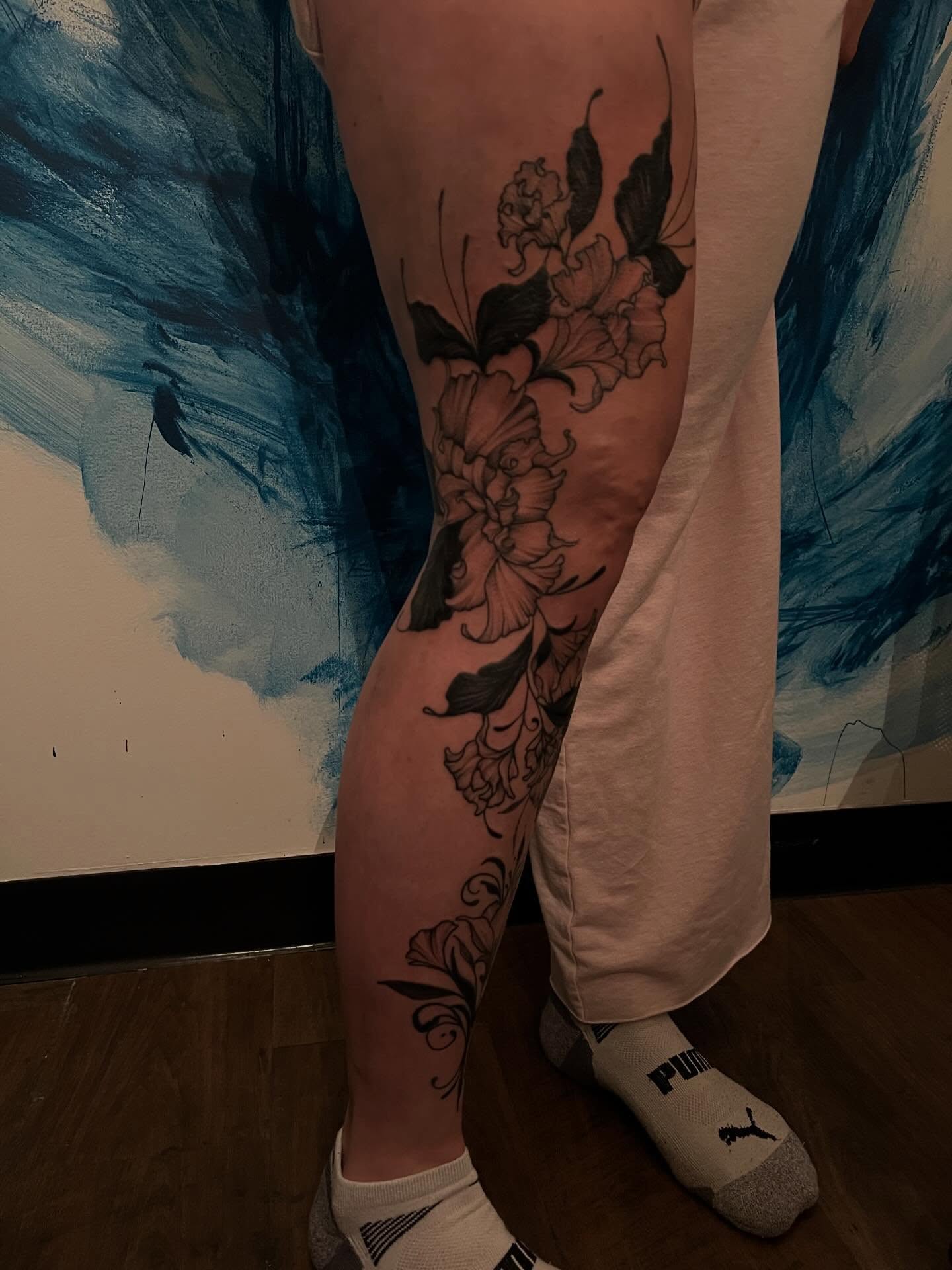 Tattoo by @natasha.p.tattoos — black_and_grey