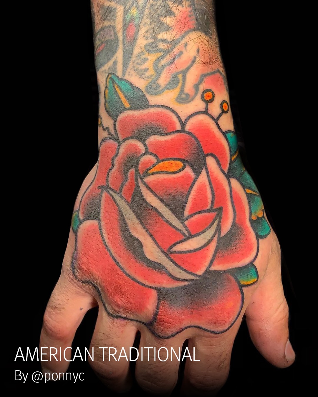 Tattoo by @ponnyc — american_traditional