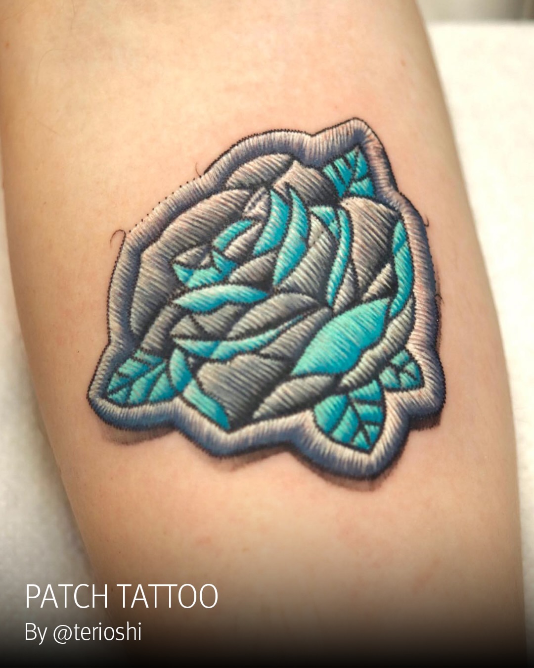Tattoo by @ponnyc — black_and_grey, ornamental