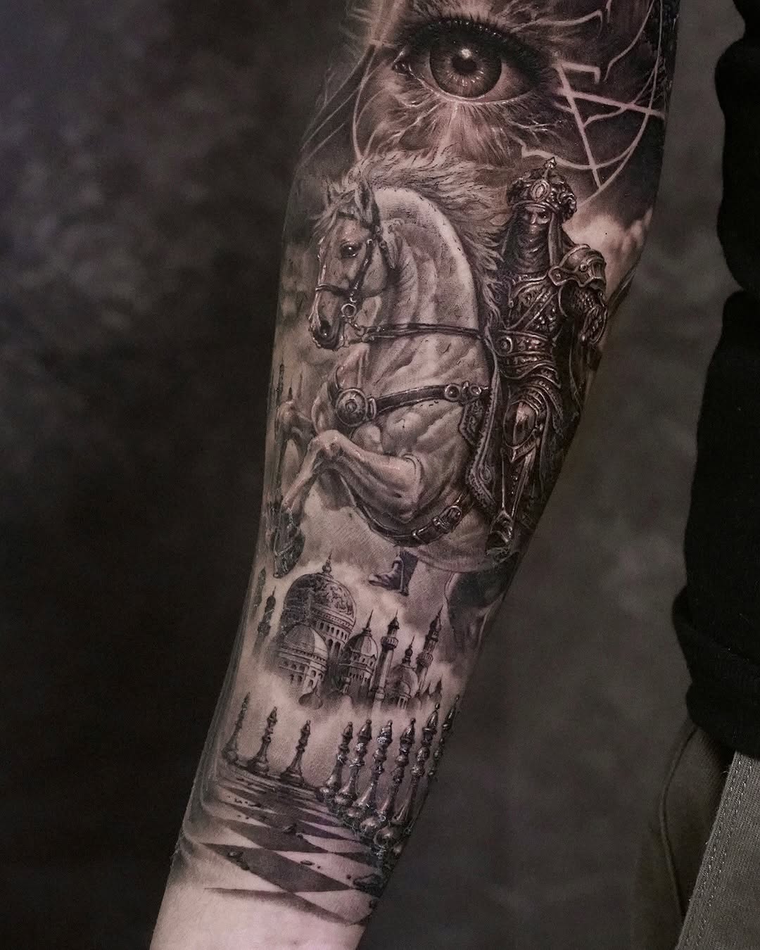 Tattoo by @sean_tattoos — realism, black_and_grey