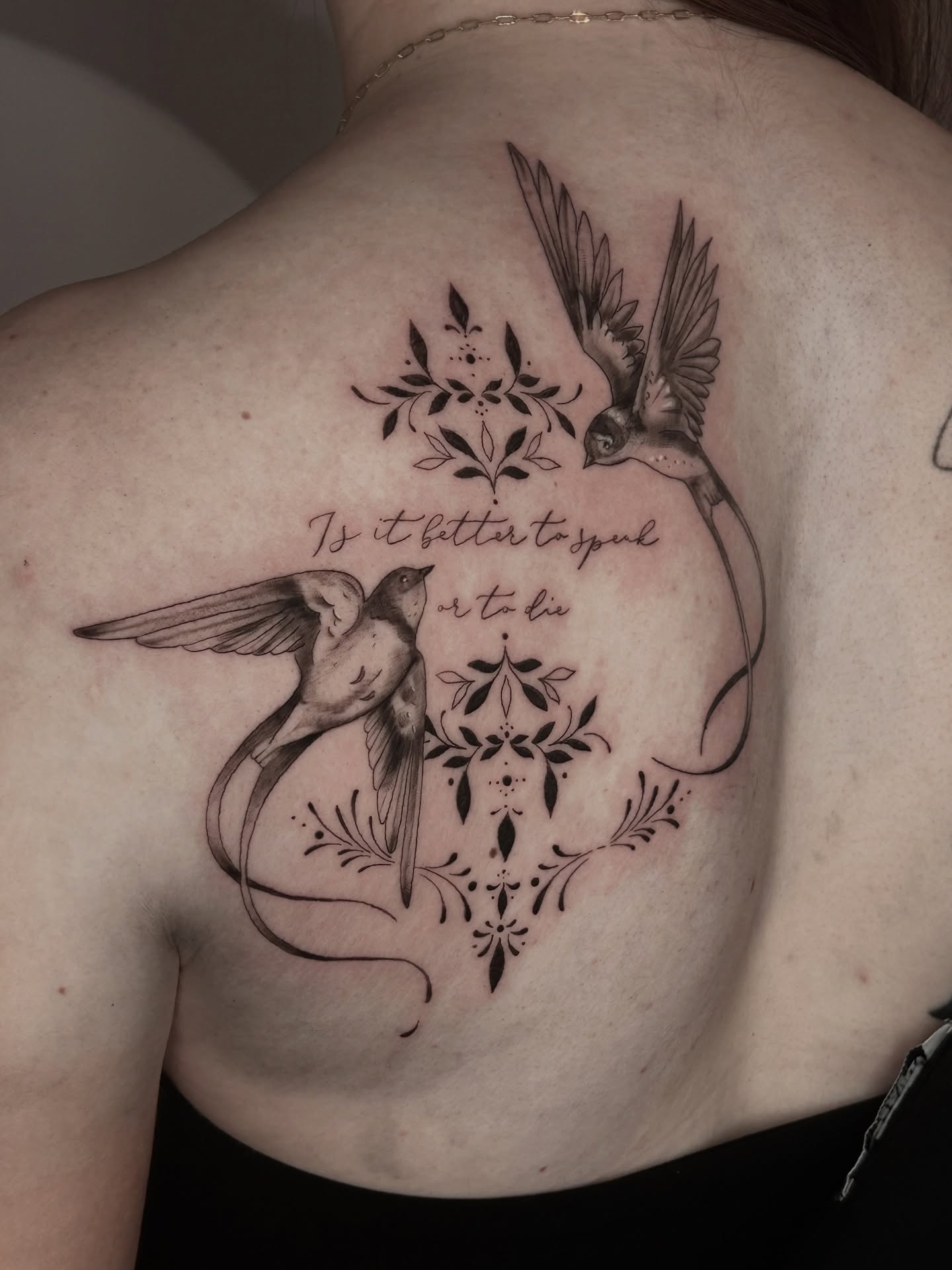Tattoo by @nomadic.designs β black_and_grey