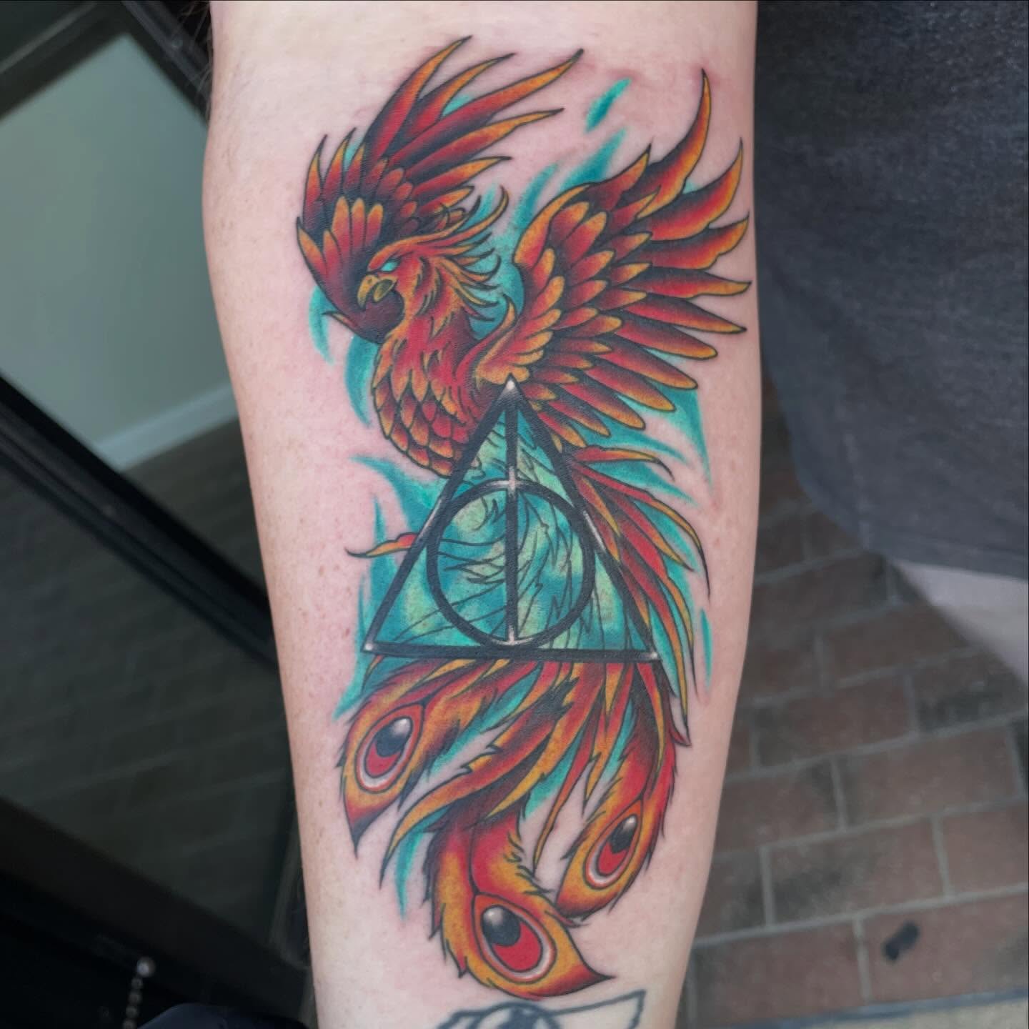 Tattoo by @almostmiketattoos_ — geometric
