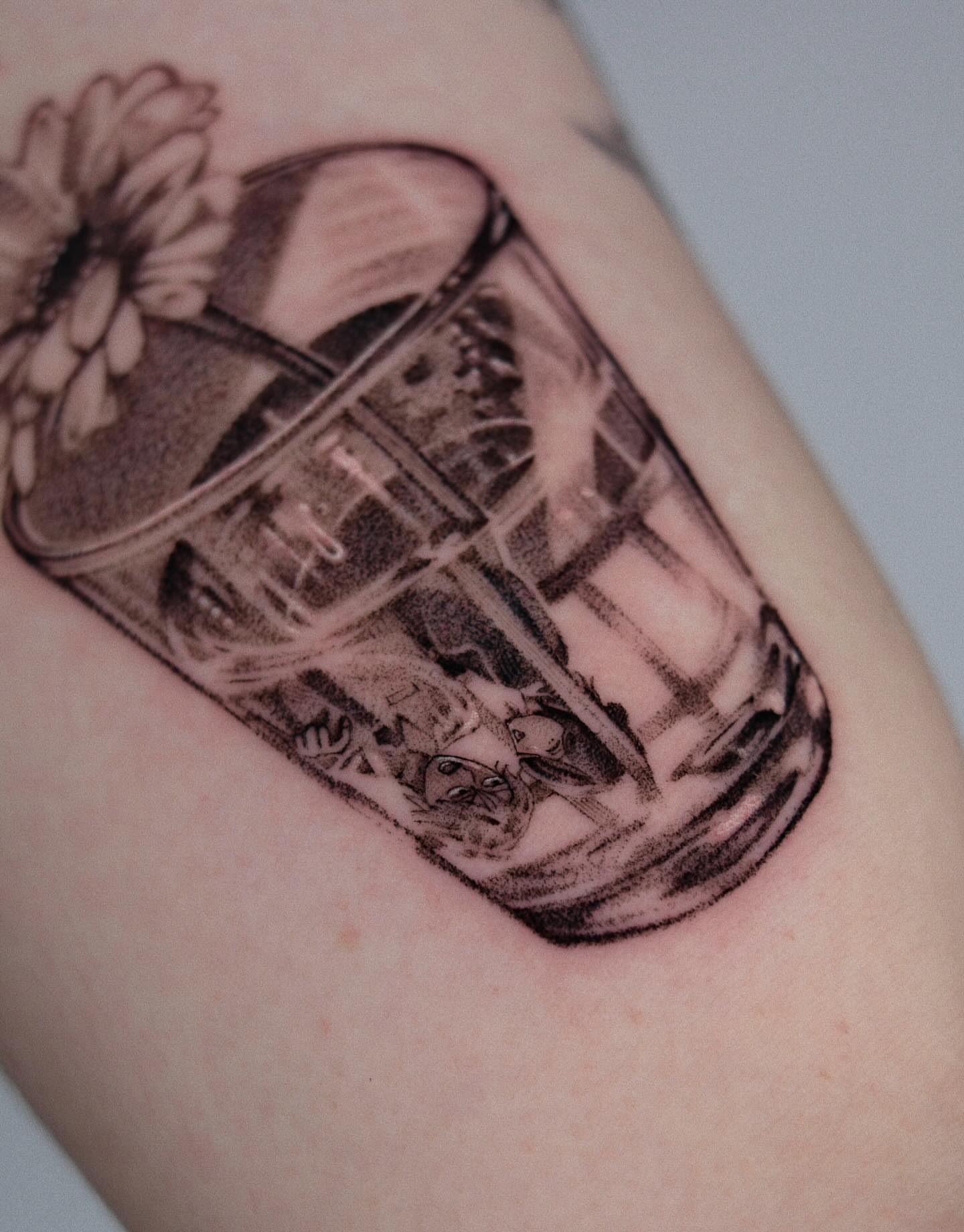 Tattoo by @tattooist_monday — black_and_grey