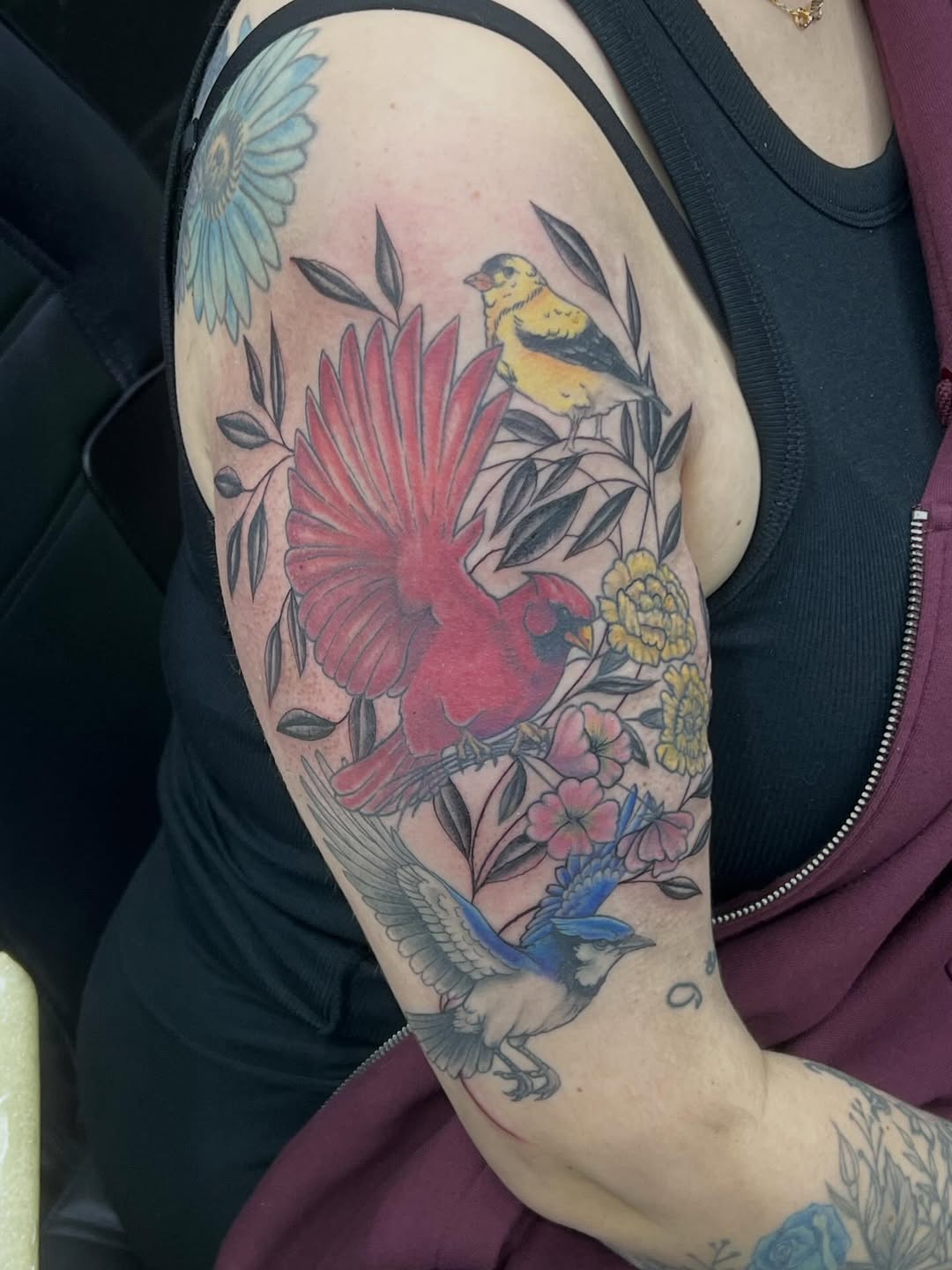 Tattoo by @8thelementtattoo — realism, fine_line