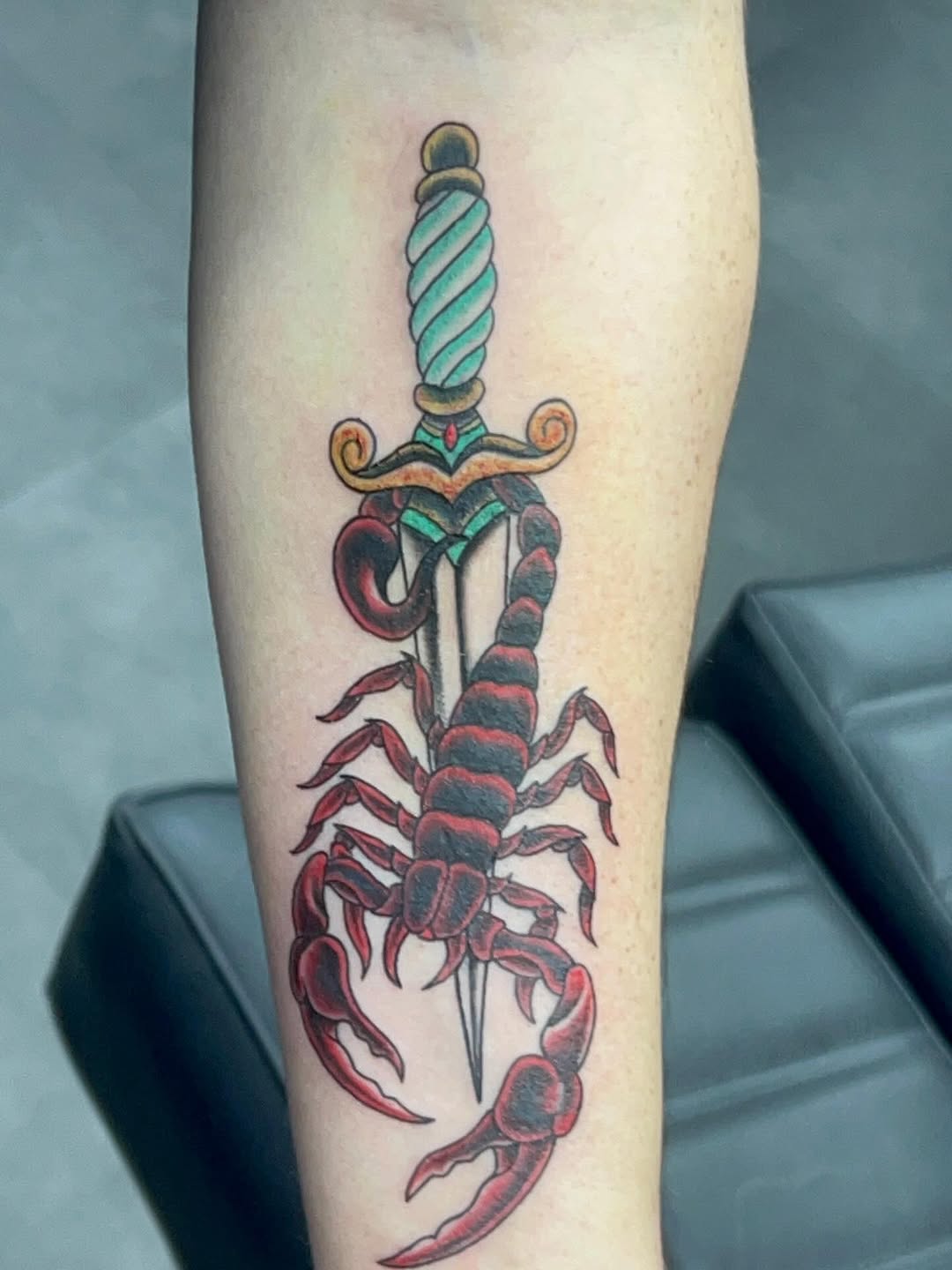 Tattoo by @8thelementtattoo — american_traditional