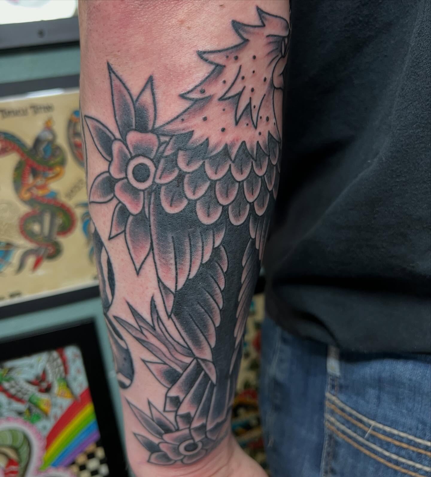 Tattoo by @sethuntildeath — american_traditional, black_and_grey