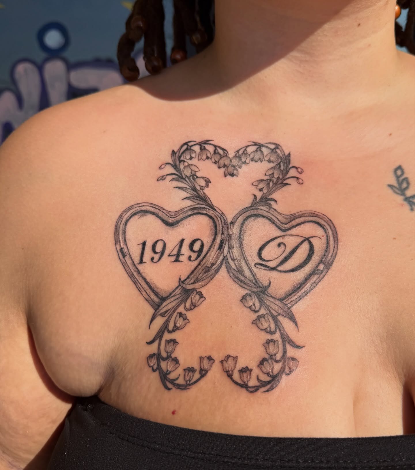 Tattoo by @creatureoutside — black_and_grey
